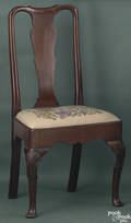 George II Irish mahogany side chair ca 1740