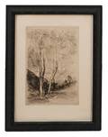 Corot Le Dome Florentin Limited Ed Etching