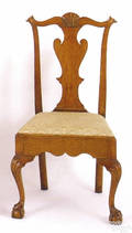 Philadelphia Queen Anne walnut side chair ca1760