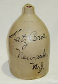 Stoneware jug mid 19th c