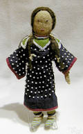 Blackfoot or Crow Indian doll ca 19001910