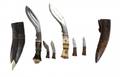 Group of 2 Khukuri Swords  Nepalese  Indian