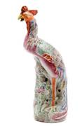 20th C Chinese Export Famille Rose Cockerel