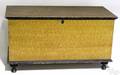Pennsylvania painted poplar blanket chest ca 1825