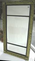 American Federal carved giltwood overmantle mirror ca 1815