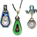 Three Pendant Watches Bucherer