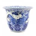 Large Chinese Porcelain Blue  White Bowl
