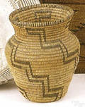 Pima Indian steppes basket