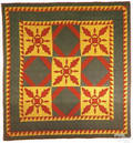 Pennsylvania pieced quilt ca 1900
