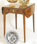 George III mahogany pembroke table ca 1790