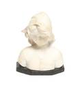An Italian Alabaster Bust