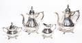 An American SilverPlate Four Piece Tea and Coffee Set