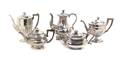 Five SilverPlate Teapots and Coffee Pots