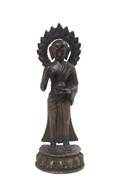 A Bronze Figure of Buddha