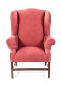 A Georgian Style Mahogany Wingback Armchair