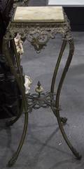 A Victorian Bronze Pedestal Table