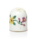 A Chelsea Porcelain Thimble