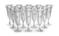 A Set of Twelve American Silver Goblets