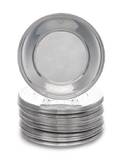 A Set of Eighteen American Silver Bread Plates