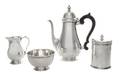 An American Silver FourPiece Coffee Set