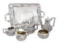 An American Silver FivePiece Tea and Coffee Set
