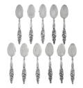 A Set of Eleven American Silver Teaspoons
