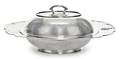 An American Silver Casserole Dish and Cover
