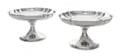 A Pair of American Silver Compotes
