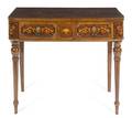 A Dutch Marquetry Console Table