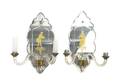 A Pair of Venetian TwoLight Sconces