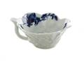 A Worcester Blue and White Porcelain Butter Boat