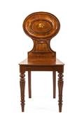A William IV Mahogany Hall Chair