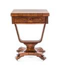 A Regency Rosewood FlipTop Games Table