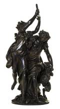 A Continental Bronze Figural Group
