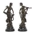 Two French Bronze Figures