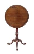An American Mahogany TiltTop Tea Table