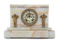 A Neoclassical Onyx Mantel Clock