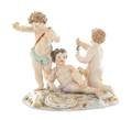 A Meissen Porcelain Figural Group