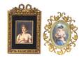 Two Continental Porcelain Plaques