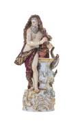 A Meissen Porcelain Allegorical Figure
