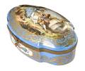 A Sevres Style Porcelain Table Casket