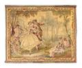 An Aubusson Wool Tapestry