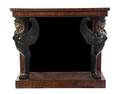 A French Empire Mahogany Console Table