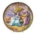 A French Enameled Dish