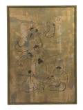 A Japanese Painted Panel