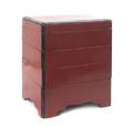 A Japanese Lacquer Stacking Box