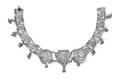 A Victorian Silver Necklace
