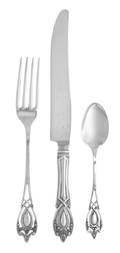An American Silver Flatware Service