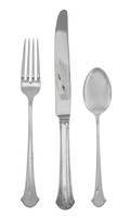 An American Silver Flatware Service