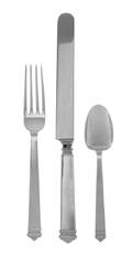 An American Silver Flatware Service